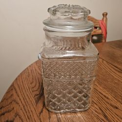 Anchor Hocking Wexford Glass Canisters
