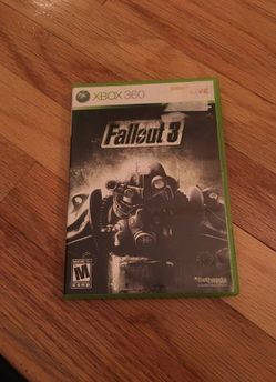 Xbox 360 game ( FALLOUT 3)