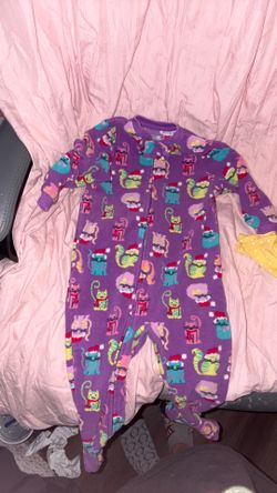 Christmas Footsie PJs 12 Months