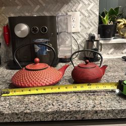 Asian Cast Iron Tea Pots