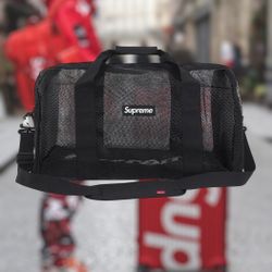 Supreme Big Duffle Bag Black