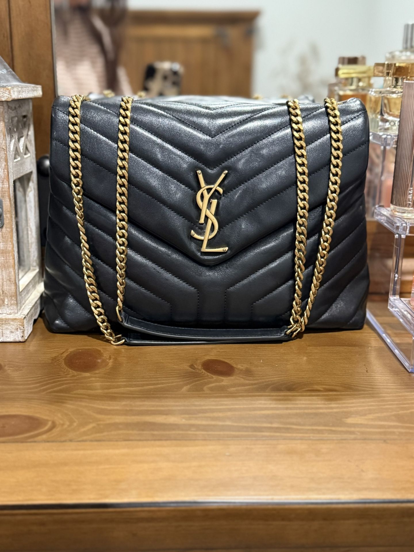 YSL Loulou Chain Satchel