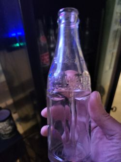 Vintage cold war coke bottle