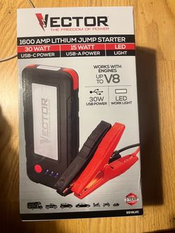 Vector 1600a Jump Starter