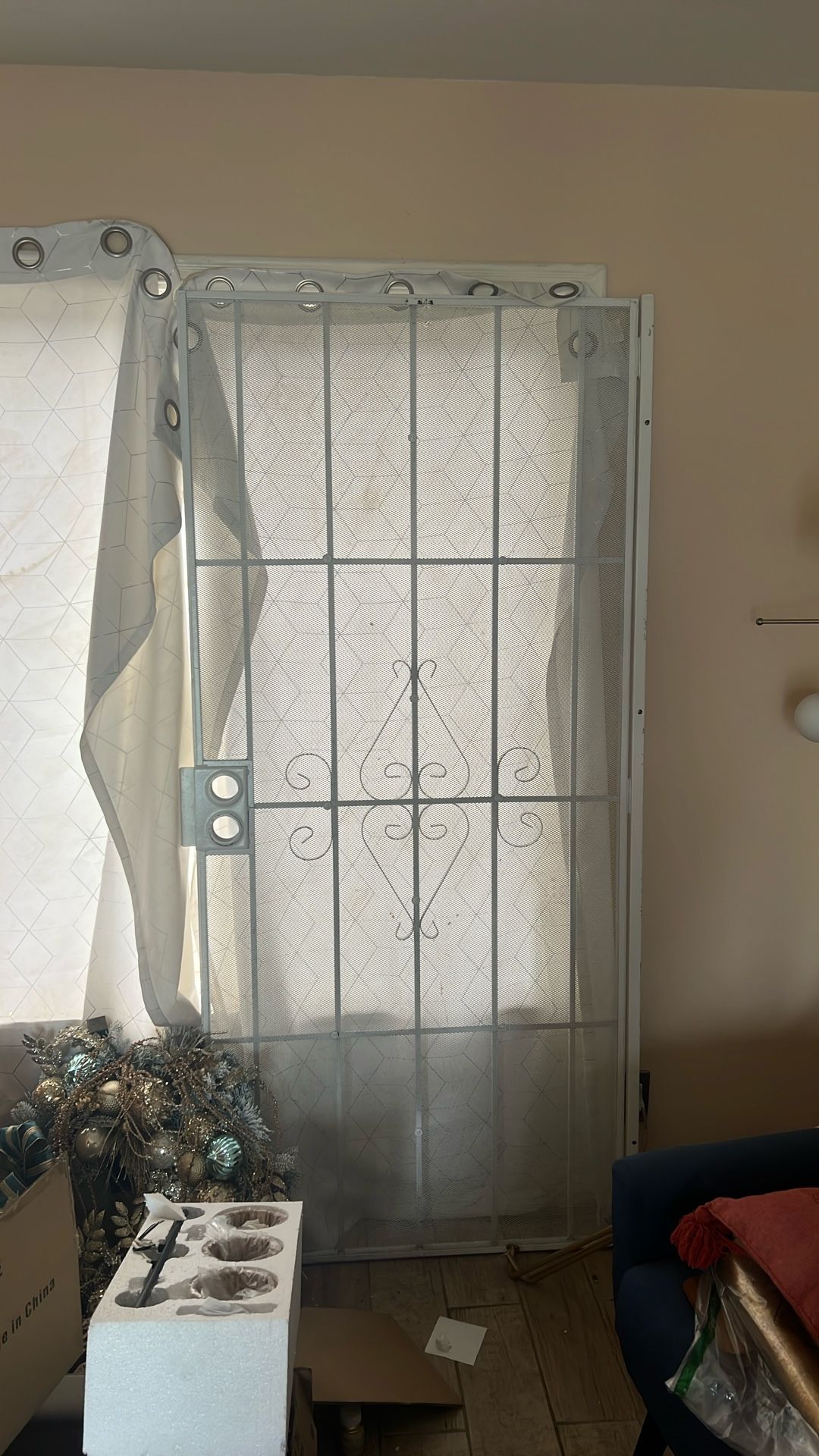 Steel Security Door Frames With Two Doors.