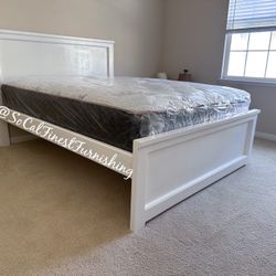 Queen Bed With Mattress