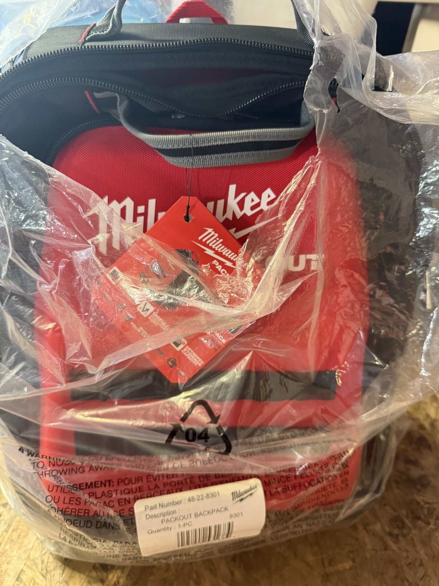 Milwaukee Packout Tool Backpack