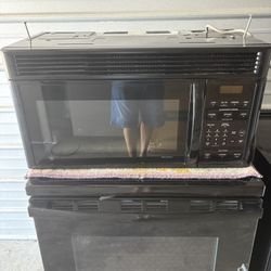 Black Over The Range Microwave Oven