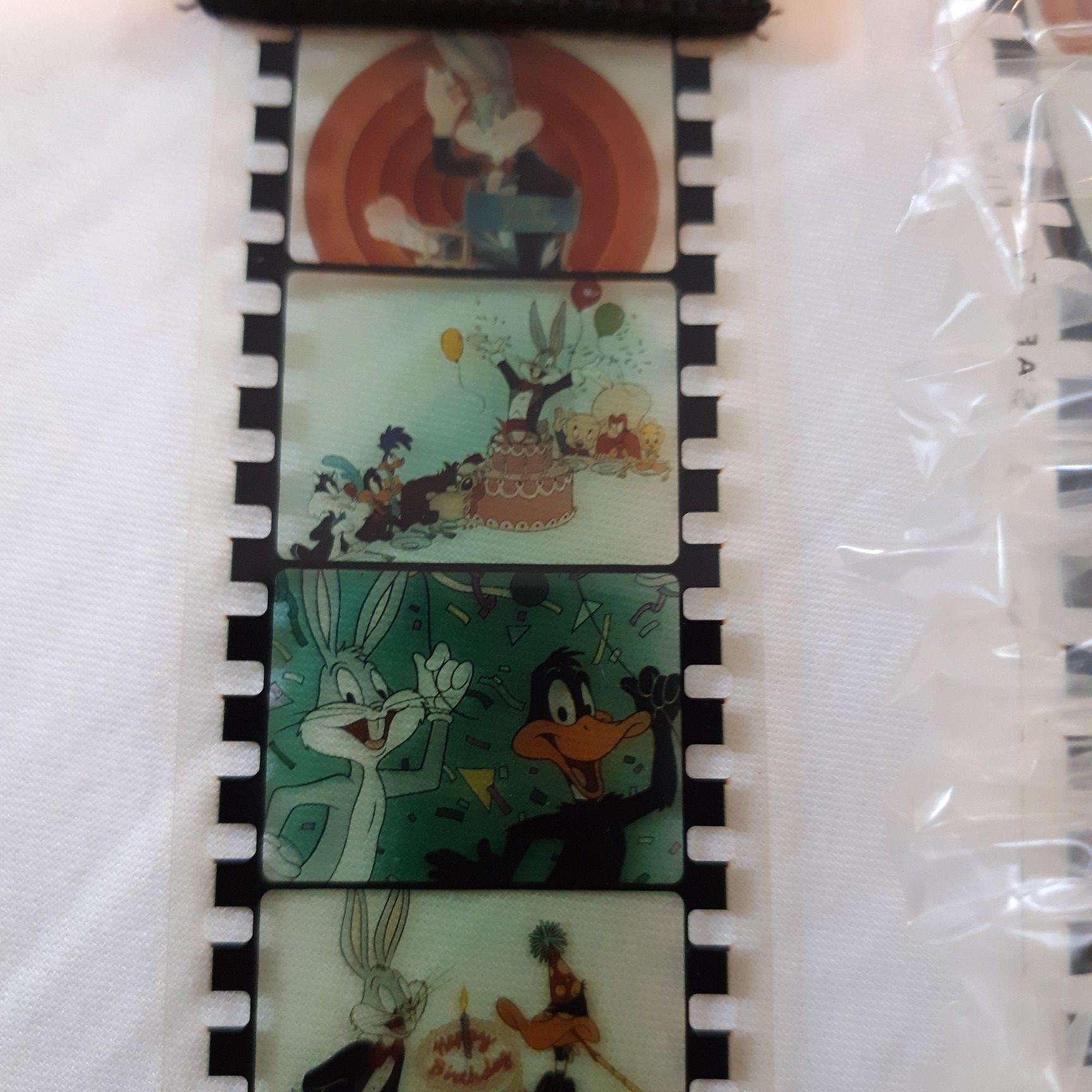 Original Disney Cartoon Characters on Special Film Strips.