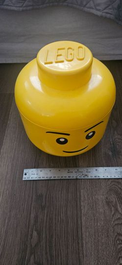 2010 Lego Retired Big Head Storage Container
