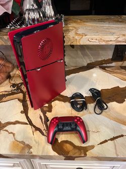 Ps5 Slim Digital 1TB  with controller and cables