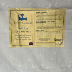 Pottery Barn Lullaby Mattress
