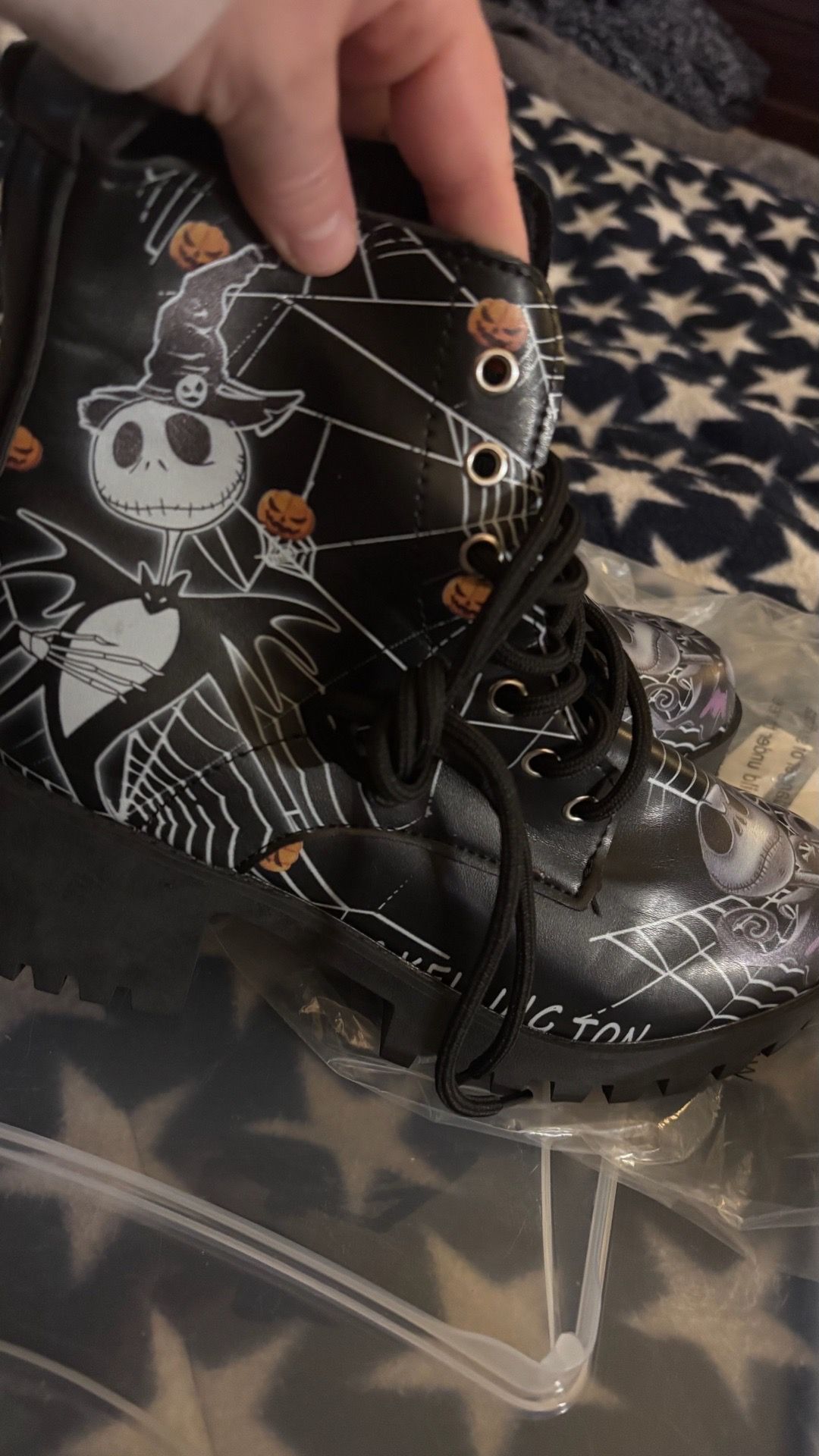 Jack skeleton boots