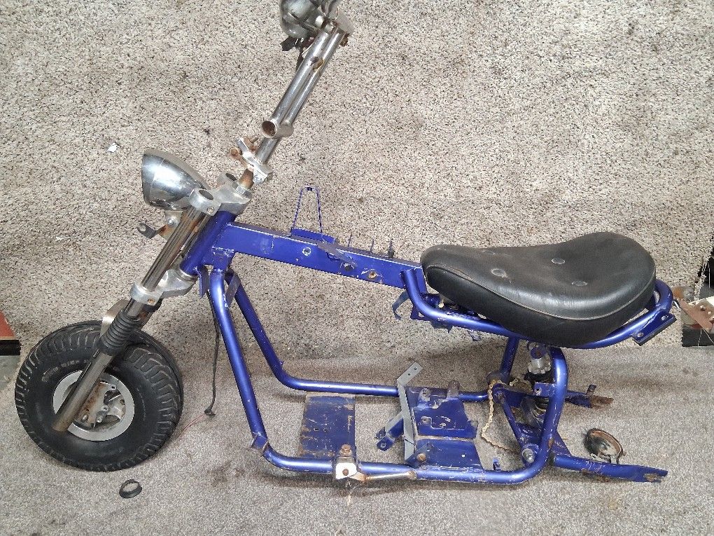 Mini Bike Frame W/Motor