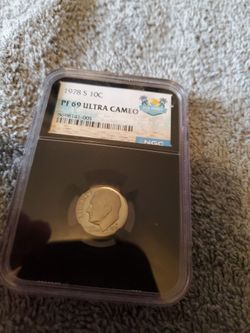 1978 S Roosevelt Dime NGC PF 69 Ultra Cameo