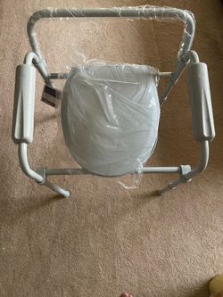 Commode and shower chair