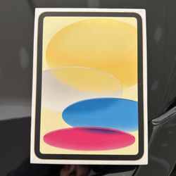 New OPEN BOX Apple iPad 11th Gen 128GB Yellow