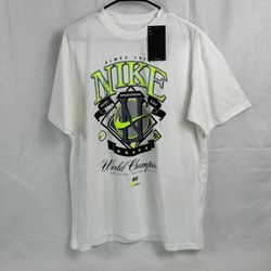 Nike Tee World Champion Graphic T Shirt Mens Medium New With Tags