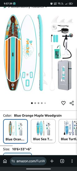 FUNWATER INFLATABLE PADDLEBOARD