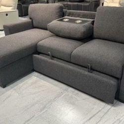 Sleeper Sectional W/ Center Console