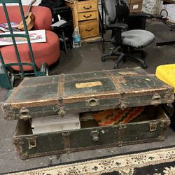 Vintage Steamer Trunk