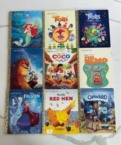 (9) Little Golden Books Bundle