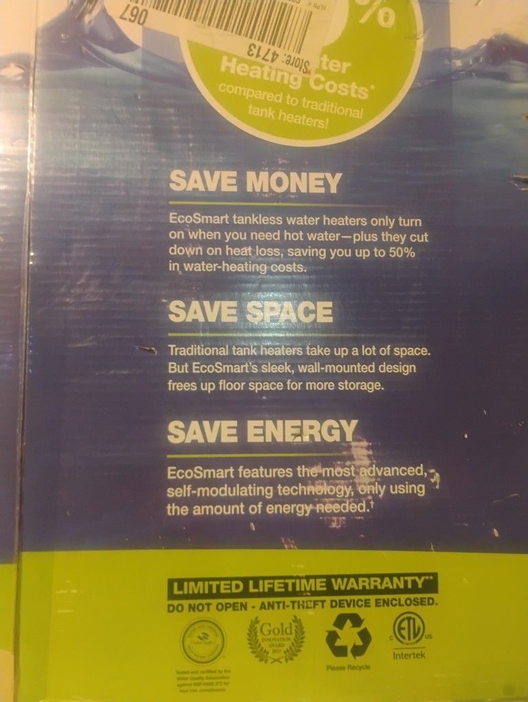 Eco 27 Electric Water Heater