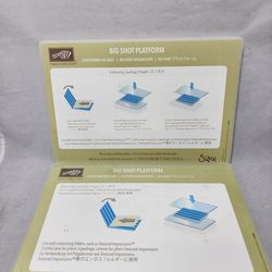 2 Big Shot Sizzix Stampin up Platforms. View photos