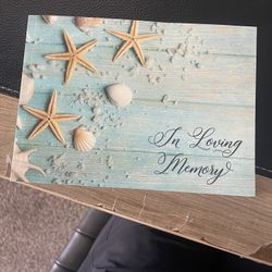 Funeral Memorial Guest Book