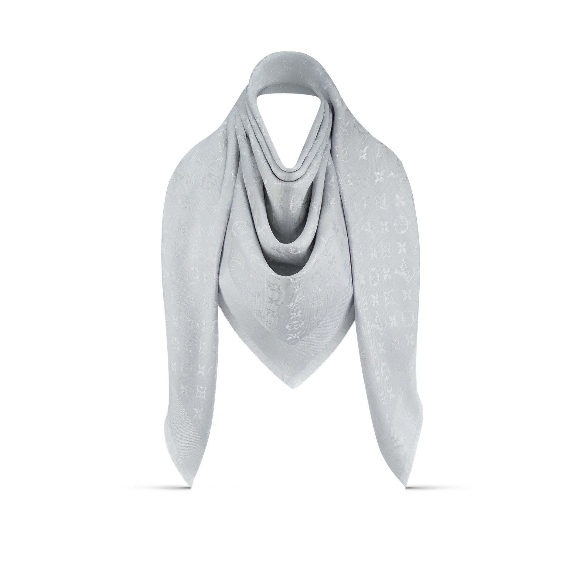 Louis Voitton - Monogram classic shawl - GREY