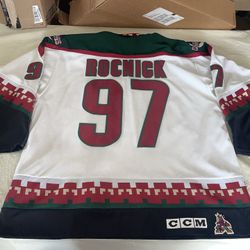 Jeremy Roenick Kachina Ccm Phoenix Coyotes Jersey White Euc Men Xl Mic Vintage