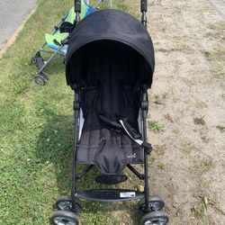 Black Double Sided Stroller 