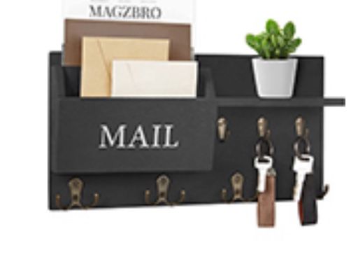 Mail Wall Holder And Key Holder