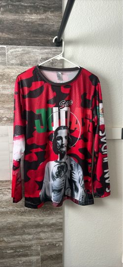 San Judas Long Sleeve Graphic Shirt