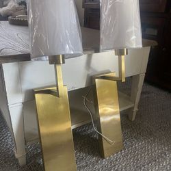 Set Of Brazo Wall Lamps. Brand New! $45