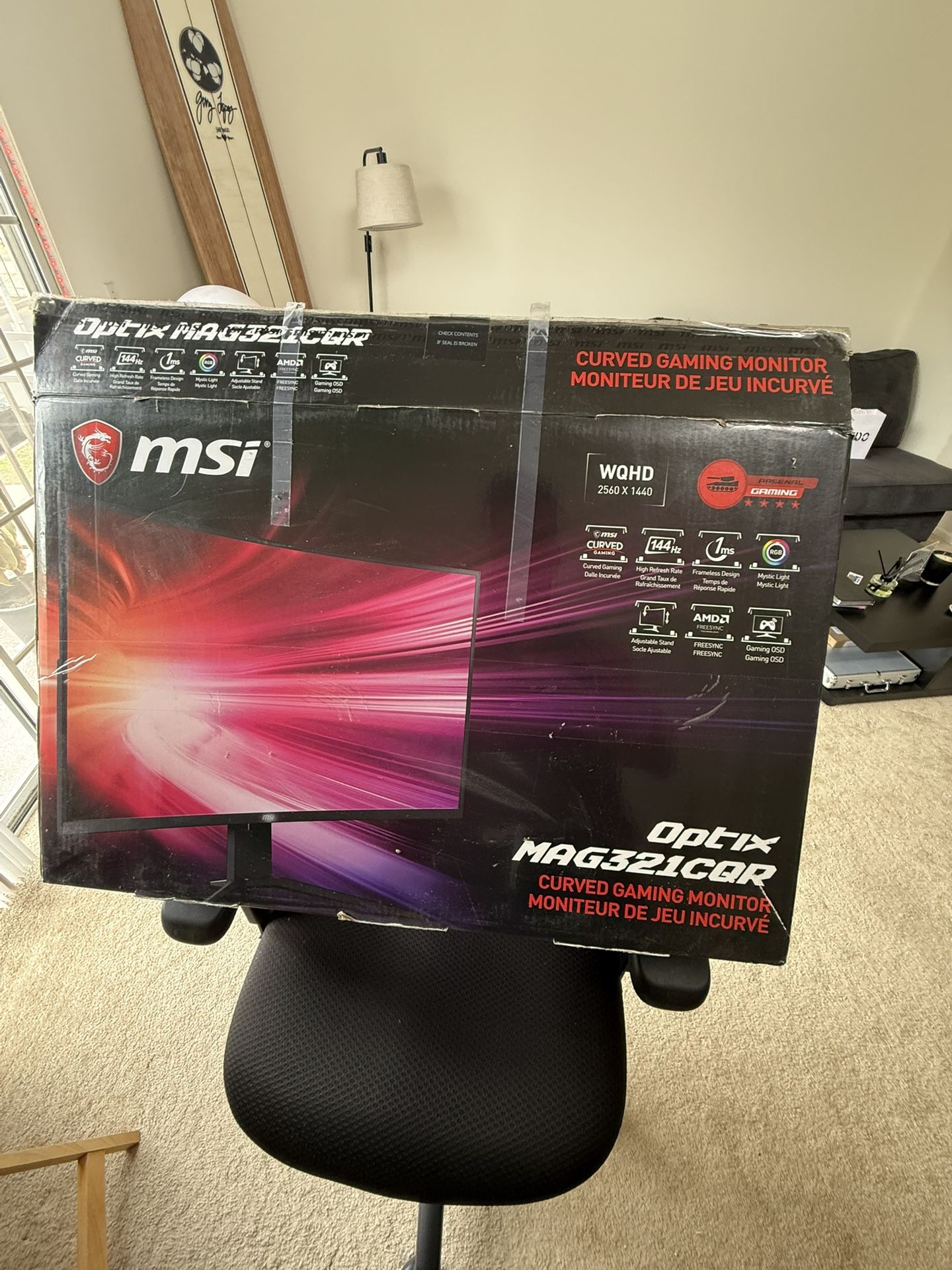 MSI 32” Curved Gaming Monitor