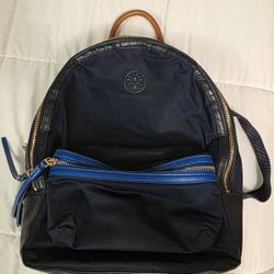 Tory Burch Blue Backpack 