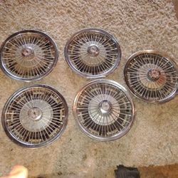 1970 Chevrolet Camaro Chevelle Chevy II Hubcap Rim Wheel Cover 14" WIRE SPOKE 4