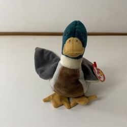 TY Beanie Baby - JAKE the Duck (5 inch) - Stuffed Animal Toy