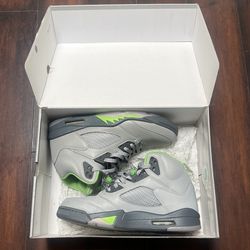 Jordan Green Bean 5s size 11