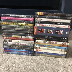 Collection of DVDs