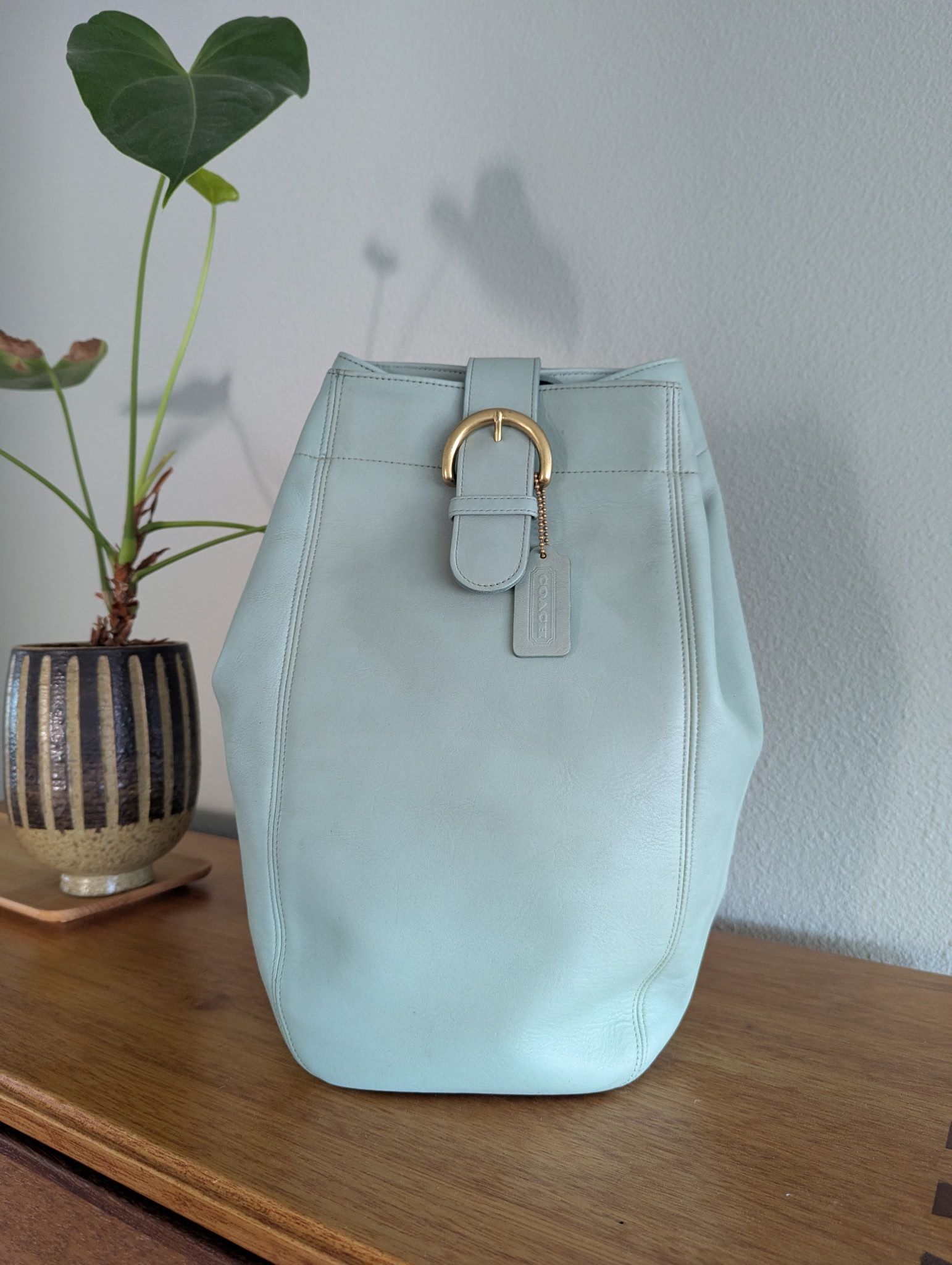 Vintage Coach SoHo Sling - Aqua - Style 4160