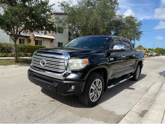 2015 TOYOTA TUNDRA CREW MAX PLATINUM
