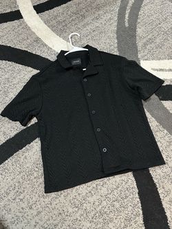 Knitted Men’s Boxy Shirt