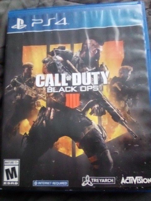 Call Of Duty Black Ops 4 PS4 COD BO Playstation 4