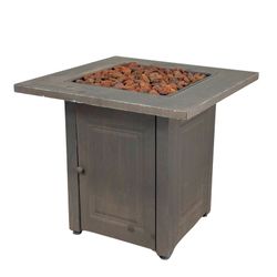 28" Square Propane Fire Pit