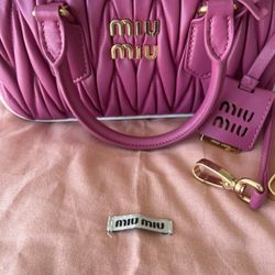 Miu Miu Pink/White