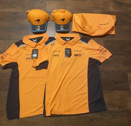 McLaren F1 Racing Polo Shirts, Hats, and Bag