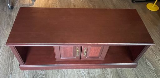 Cherry Wood TV Stand / Media Console – Excellent Condition