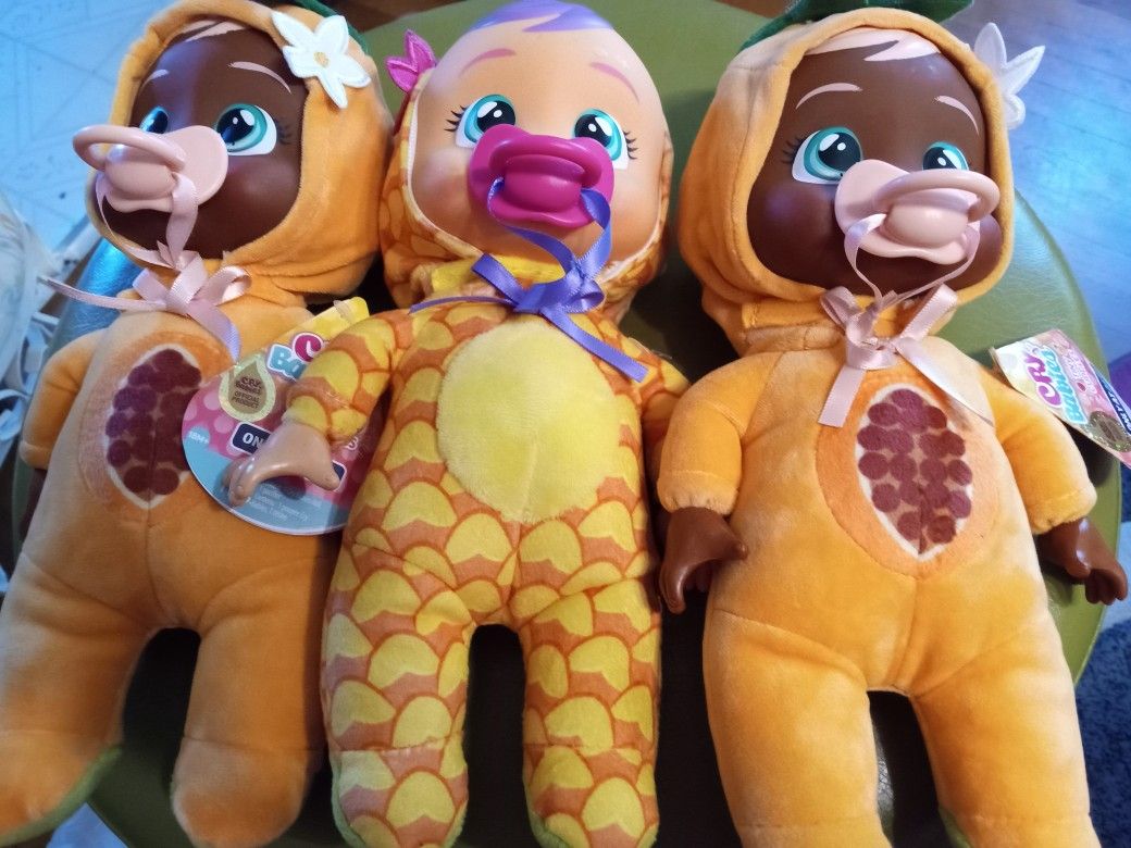 New .Cry baby Dolls